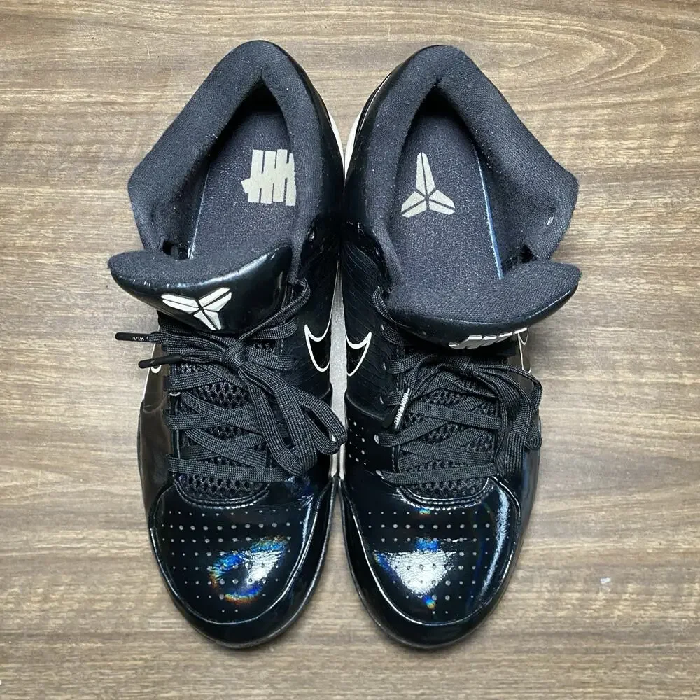 Men's Nike Kobe 4 Protro Undefeated Black Mamba Size 11.5 Sneaker (CQ3869-001)